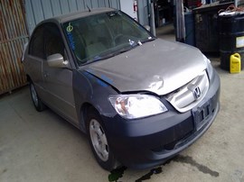 2005 HONDA CIVIC, SILVER, HYBRID MODEL. 1.3L, AT,  A26235